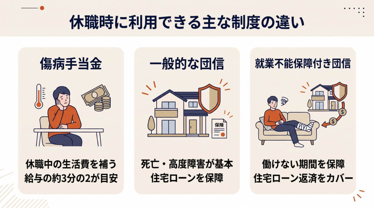休職中にまず利用できる制度を確認する