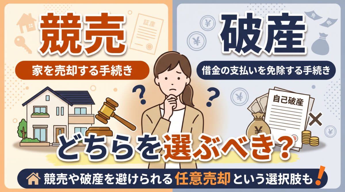 競売と破産の違い