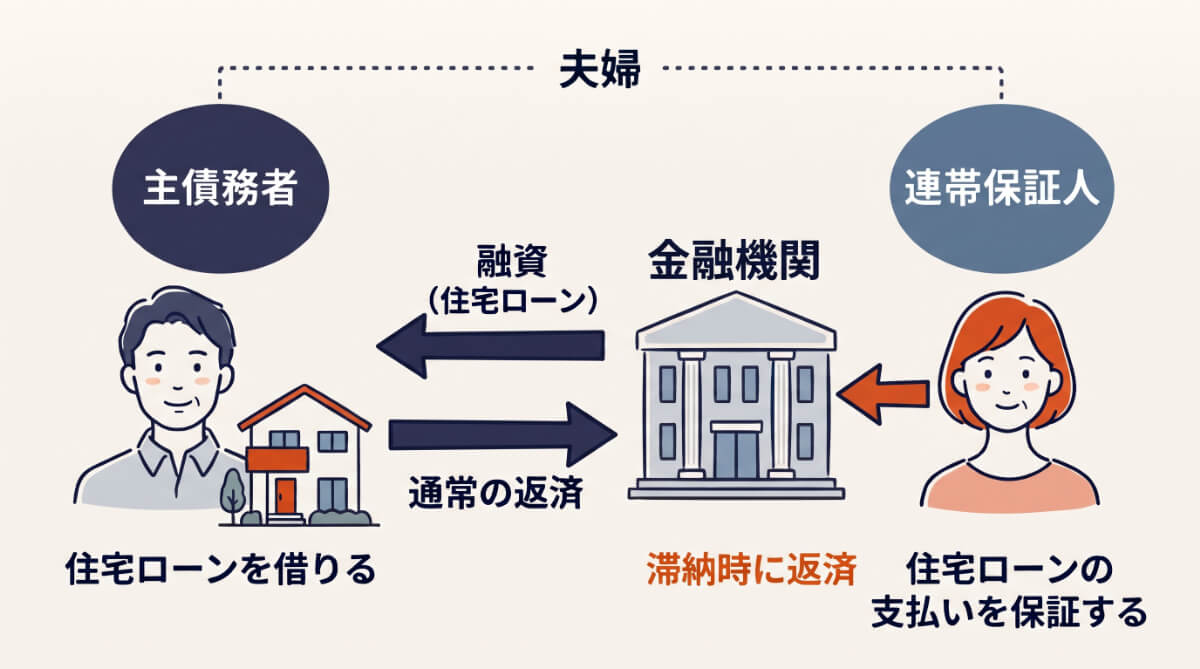 連帯保証人との違い