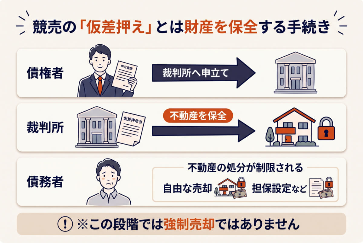 仮差押えとは